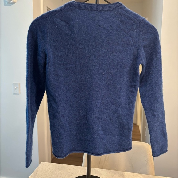 Tweeds 100% Cashmere Sweater, Navy, Size M - Picture 2 of 6